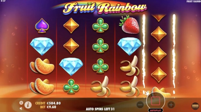 Slot Online Fruit Rainbow Warna-warni Kemenangan